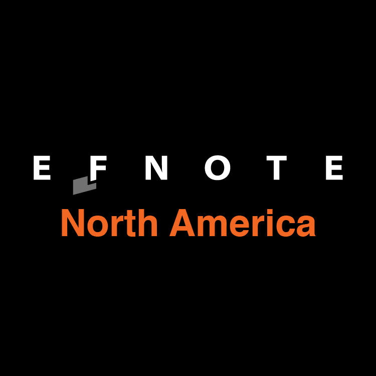 promoting efnote north america instagram