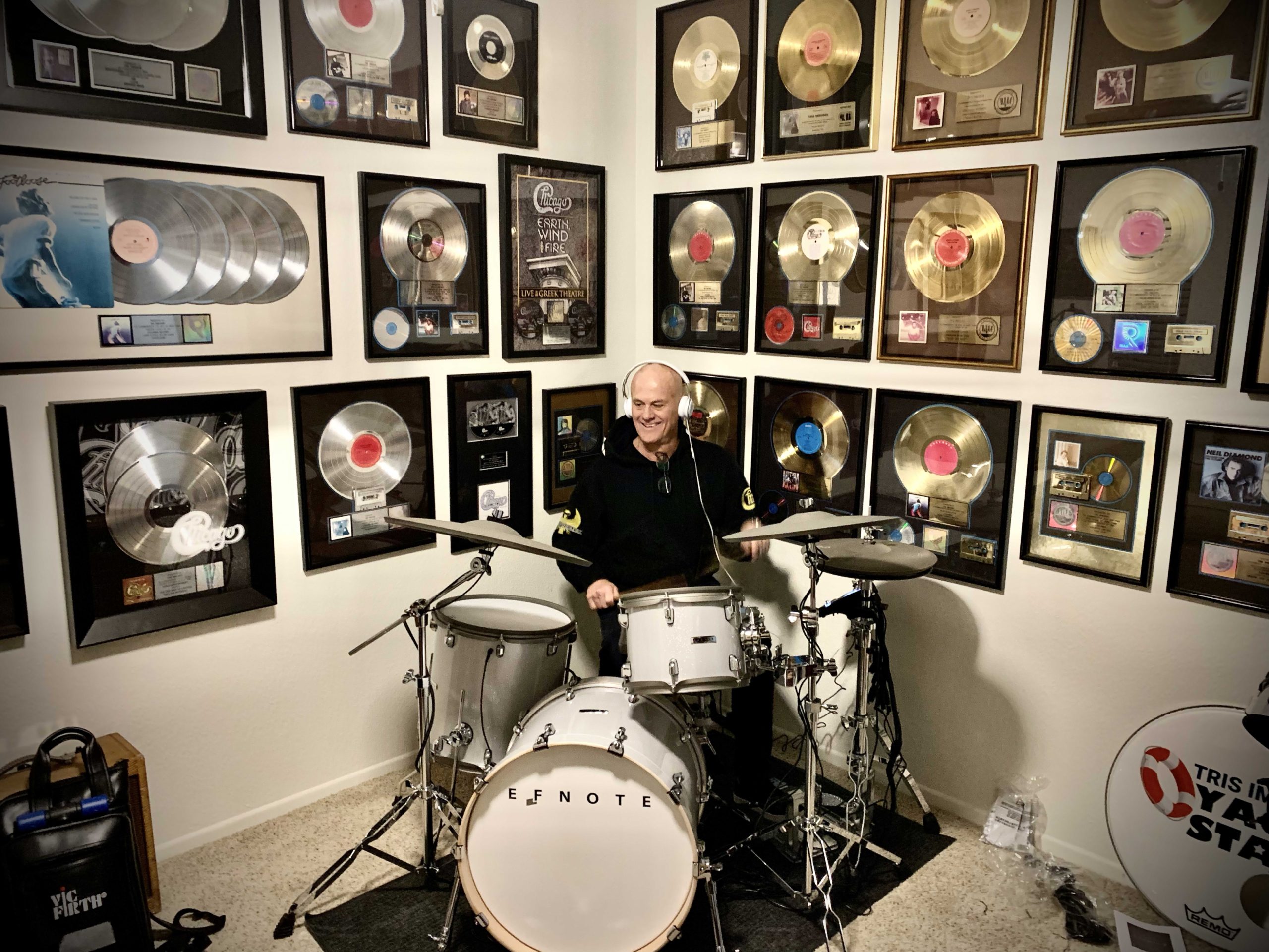 Tris Imboden plays EFNOTE 7 drums